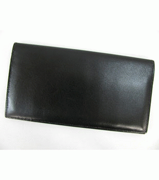 エルメスボックスカーフ札入れブラックHERMES328036