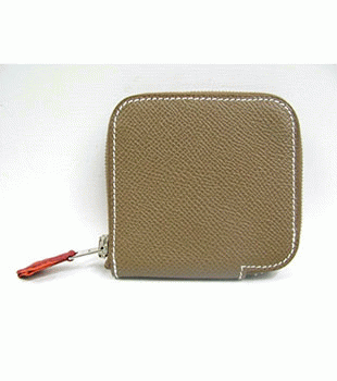 エルメスコインケースエトゥープ（シルバー金具）HERMES328038