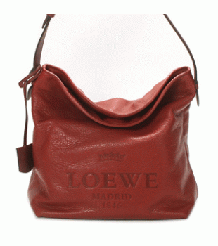 ロエベ LOEWEスーパーコピー ショルダーバッグ HOBO HERITAGE ROJO 377.65.B41 7100