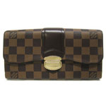 (LOUIS VUITTON)ルイヴィトン ブランドコピー ダミエ長財布 ポルト...