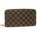 (LOUIS VUITTON)ルイヴィトン ブランドコピー ダミエ長財布 ジッピ...