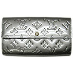 (LOUIS VUITTON)ルイヴィトン 偽物財布 ヴェルニ財布 ファスナー付...