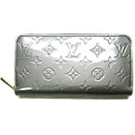 (LOUIS VUITTON)ルイヴィトン 偽物財布 ヴェルニ ジッピーウォレッ...