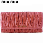 ミュウミュウ MIU MIU 長財布 サイフ 財布 さいふ ローザ 5m1109...