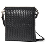 ボッテガヴェネタ/BOTTEGA VENETA/ レザーショルダーバッグ /ブラ...