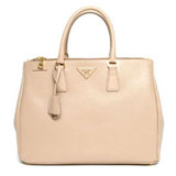 プラダ（PRADA）SAFFIANO LUX　レディーストートバッグ　サンドベー...