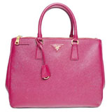 プラダ（PRADA）SAFFIANO LUX　レディーストートバッグ　アメジスト...