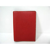 エルメス手帳カバーレッド（金具：シルバー）HERMES328037