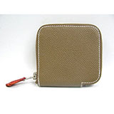 エルメスコインケースエトゥープ（シルバー金具）HERMES328038