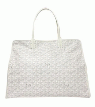 ゴヤール　HARDY PM　トートバッグ（ホワイト）HARDY-PM50-BLANCHE-NOIR
