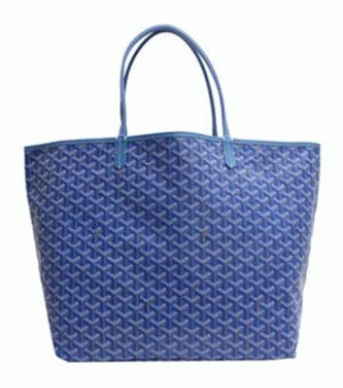 ゴヤールトートバッグ『サン-ルイGM』（ブルー）AMALOUISGM10-BLEU-CIEL