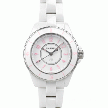 シャネルJ12時計コピーレディース クォーツ ピンクブラッシュ 33MM 限定生産1200本 H6755