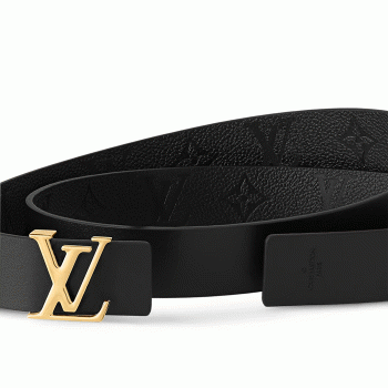 ルイヴィトンモノグラムベルト･LV アイコニック 30MM リバーシブル  カラーノワールM0328V