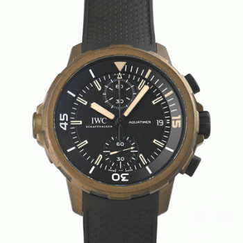 IWC自動巻き時計アクアタイマー クロノ エクスペディション チャールズダーウィン IW379503