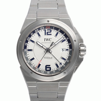 IWC自動巻き時計インヂュニア デュアルタイム IW324404