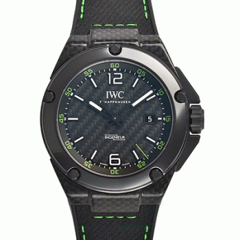 IWC自動巻き時計インヂュニア オートマティック カーボンパフォーマンス セラミック 世界限定1000本 IW322404