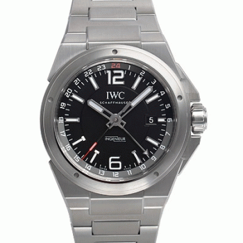 IWC自動巻き時計インヂュニア デュアルタイム IW324402