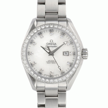 オメガ自動巻き時計シーマスター アクアテラ 150M 34mm 231.15.34.20.55.001