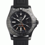 ブライトリング自動巻きアベンジャーII GMT ブラックスチール M329B04...