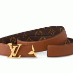 ルイヴィトンモノグラムベルト･プリティ LV 30MM リバーシブル  カラー ...