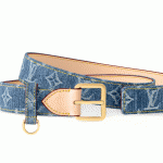 ルイヴィトンモノグラムベルト･LV D-リング 30MM  カラー Denim ...