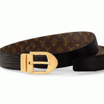 ルイヴィトンモノグラムベルト･LV タイムレス 30MM  カラー ノワールM8...