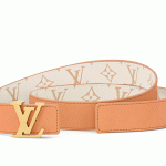 ルイヴィトンモノグラムベルト･LV イニシャル 30MM リバーシブル  カラーDune M8485V