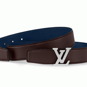 ルイヴィトンコピー代引きベルト･LV ヘリテージ 35MM リバーシブルネイビーM8715U