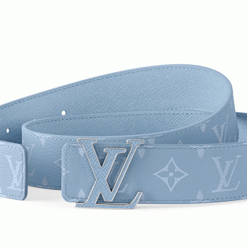 ルイヴィトンコピーベルト･LV イニシャル 40MM リバーシブルスカイブルーM8965U