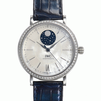 IWC自動巻き時計ポートフィノ ミッドサイズ オートマティック ムーンフェイズ IW459001