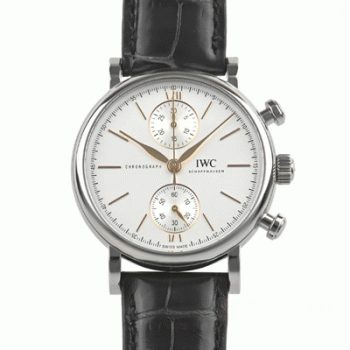 IWC自動巻き時計ポートフィノ・クロノグラフ 39 IW391406