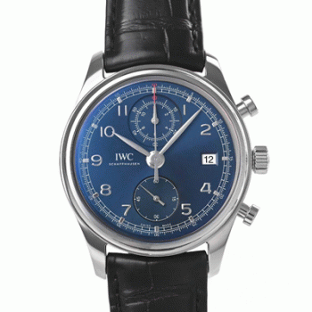 IWC自動巻き時計ポルトギーゼ・クロノグラフ・クラシック ローレウス・スポーツ・フォー・グッド 世界限定1000本 IW390406