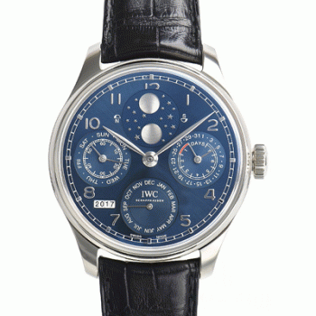 IWC自動巻き時計ポルトギーゼ パーペチュアルカレンダー IW503401