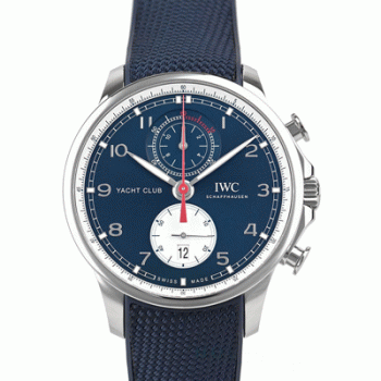 IWC自動巻き時計ポルトギーゼ・ヨットクラブ・クロノグラフ オールバー・ブラウン IW390704