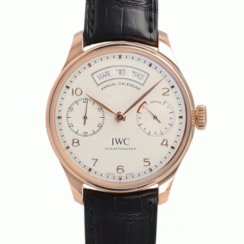 IWC自動巻き時計ポルトギーゼ アニュアルカレンダー IW503504