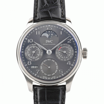 IWC自動巻き時計ポルトギーゼ パーペチュアルカレンダー IW503301