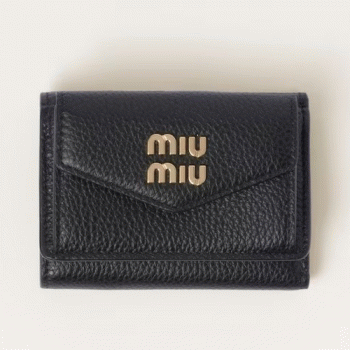 ミュウミュウスーパーコピーヴィッテロダイノレザー 財布5MH021_ADT7_F0002