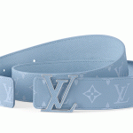 ルイヴィトンコピーベルト･LV イニシャル 40MM リバーシブルスカイブルーM...