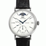 IWC手巻き時計ポートフィノ ハンドワインド ムーンフェイズ 創立150周年記念...