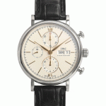 IWC自動巻き時計ポートフィノ・クロノグラフ IW391022