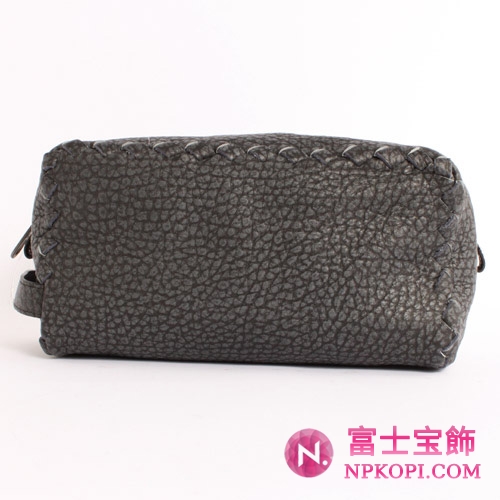 Bottega Veneta/ボッテガ・ヴェネタ トロレザー セカンドバッグ グレー 174361VQ1611209