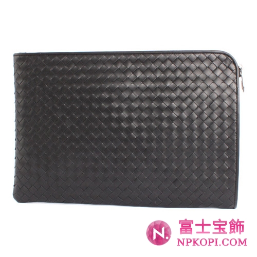 Bottega Veneta/ボッテガ・ヴェネタ カーフレザー セカンドバッグ ブラック 224052V46511000