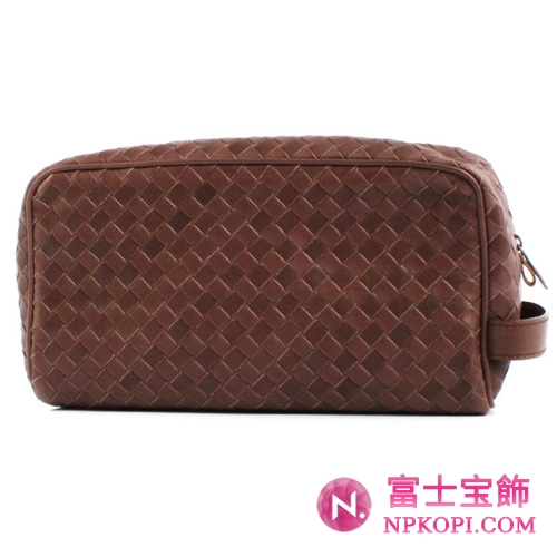 Bottega Veneta/ボッテガ・ヴェネタ カーフレザー セカンドバッグ ビターブラウン174361V61412133【2011年秋冬新作】 