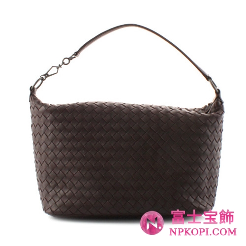 Bottega Veneta/ボッテガ・ヴェネタ  ラムスキン ショルダーバッグ ダークブラウン 239988V00162072