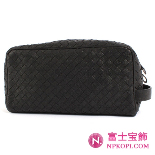 Bottega Veneta/ボッテガ・ヴェネタ ラムスキン セカンドバッグ ブラック 174361V61431000【2011年秋冬新作】 