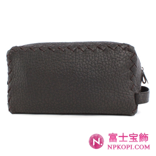 Bottega Veneta/ボッテガ・ヴェネタ トロレザー セカンドバッグ チョコレートブラウン 174361VQ1612008【2011年秋冬新作】 