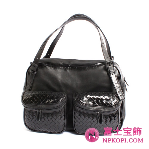 Bottega Veneta/ボッテガ・ヴェネタ  ヴェルニーチェ デグラデ ショルダーバッグ ブラック248521VP9011000【2011年春夏新作】 