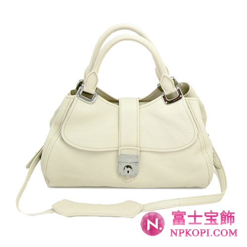 MIUMIU ミュウミュウ 2Way ショルダーバッグ レディース  レザー アイボリー RN0779 MADRAS TALCO