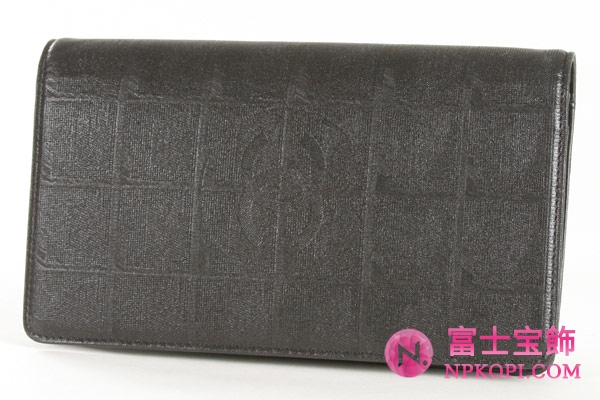 シャネル ニュートラベルライン 長財布 ブラック A35435