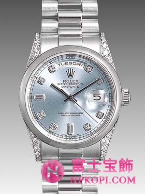 オイスターパーペチュアル　デイデイト 118296A